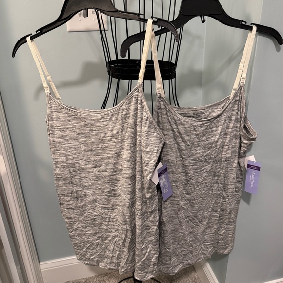 Set Of 2 Motherhood Maternity Women’s Clip Down Nursing tank Extra Large XL - Picture 1 of 14